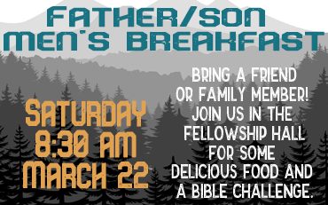 Mens Breakfast MARCH